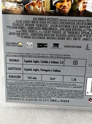 Pack 2 Películas PSP UMD