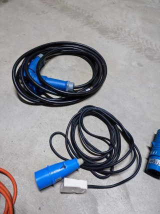 Set prolunghe industriali blu