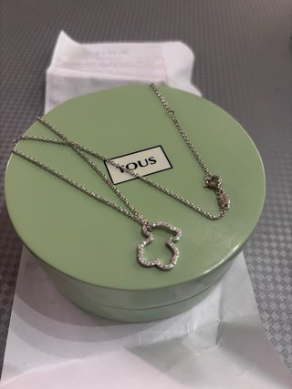 Collar Tous Diamantes Oro Blanco