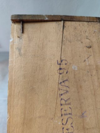 Caja de vinos madera