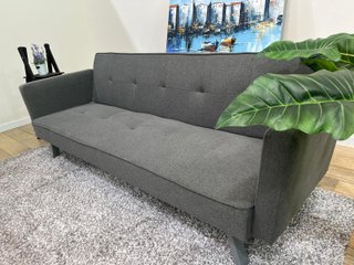 Sofá Cama Gris 3 Plazas
