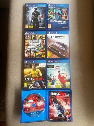 PS4 Slim 1TB + Mando + Juegos