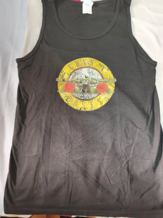 Camiseta Tirantes Guns N' Roses Negra Unisex