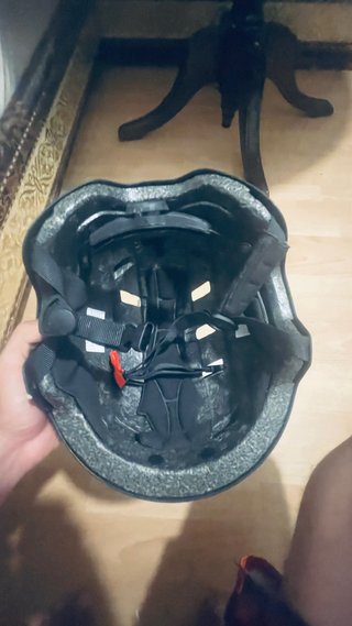 Casco de bici negro Nunca lo usado