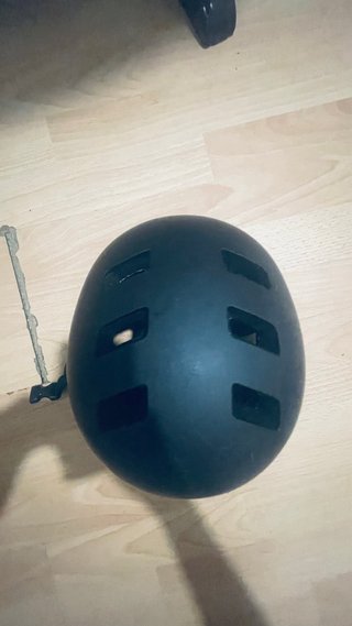 Casco de bici negro Nunca lo usado
