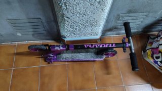 Patinete Tijuana Morado niños hasta 10 años
