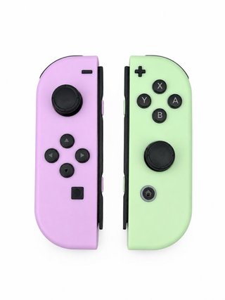 Joycons Morado y Verde Nintendo Switch