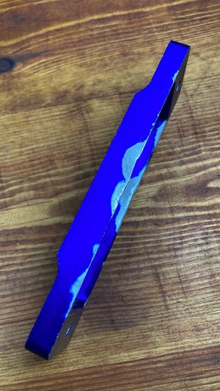 Soporte Batería Skunk2 Civic EG EJ EK Azul