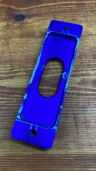Soporte Batería Skunk2 Civic EG EJ EK Azul