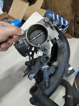 Colector Admisión,inyectores, bobina Peugeot 206