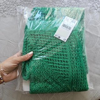 Pantalones Verdes Crochet Talla Única