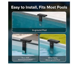 Luces Solares LED RGB para Piscina SANSI