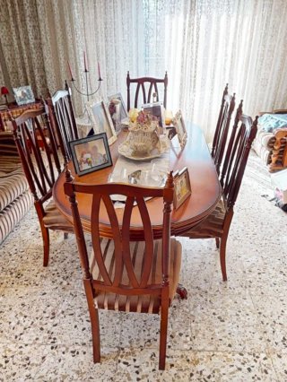 Mesa y 6 sillas