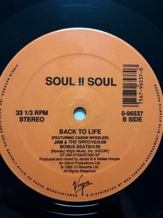 Vinilo Soul II Soul - Back to Life