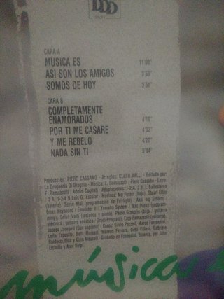 Vinilo Eros Ramazzotti Música es
