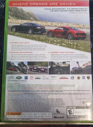 Forza Motorsport 3 Xbox 360