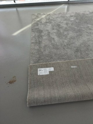 Alfombra STOENSE pelo corto gris