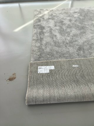 Alfombra STOENSE pelo corto gris