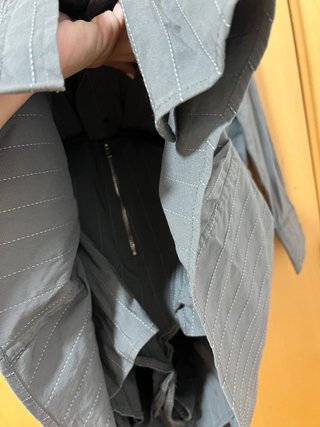 Vestido gris Zara