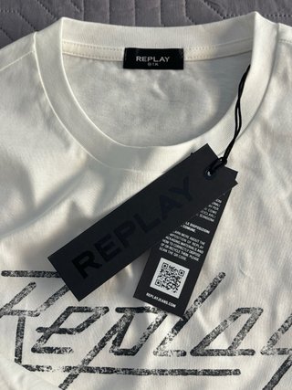Replay Camiseta Talla M Calavera Tour