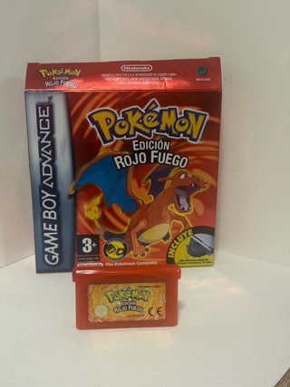 Pokemon Rojo Fuego GBA Edición Española