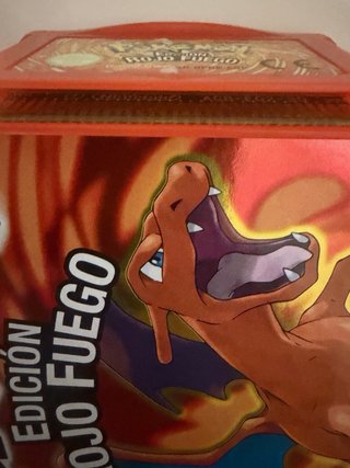 Pokemon Rojo Fuego GBA Edición Española
