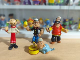Lote figuras Popeye comics spain