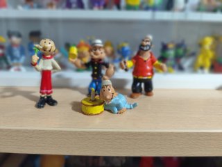 Lote figuras Popeye comics spain