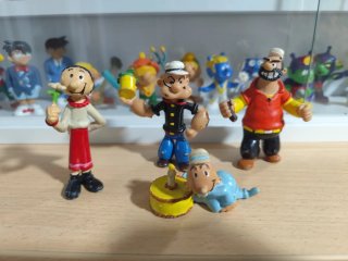 Lote figuras Popeye comics spain