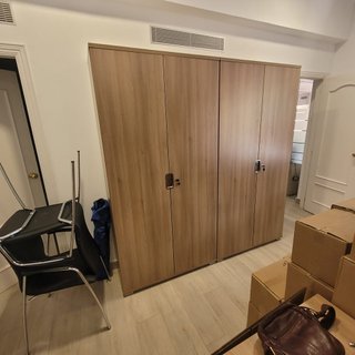 Conjunto Muebles Oficina Madera y Metal
