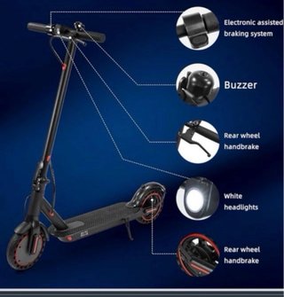 Patinete Eléctrico Negro