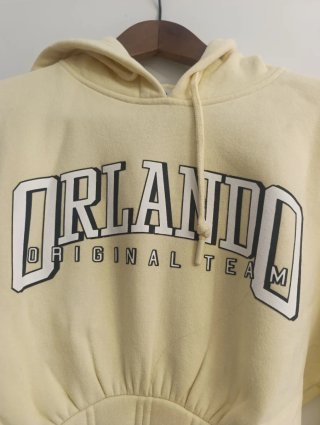 Sudadera amarilla Orlando