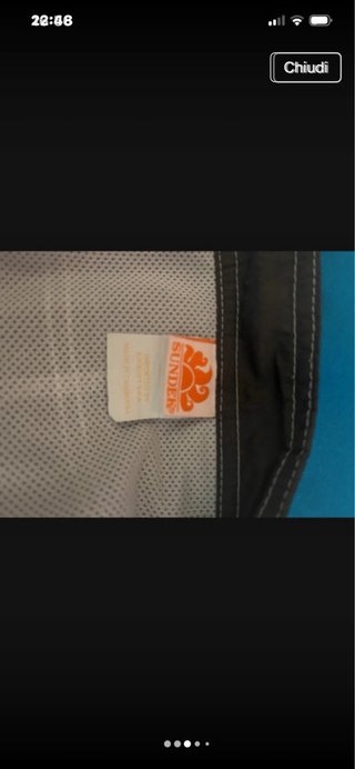 Costume uomo Sundek tg 31 grigio perla