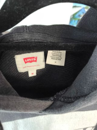 Sudadera Levi's Gris con Logo