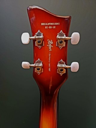 Höfner Ignition SE + funda + luthier