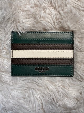 Portacarte Moschino Couture Pelle