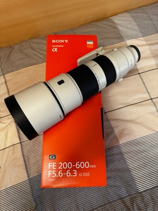 Teleobjetivo 200 - 600 Sony