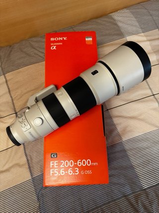 Teleobjetivo 200 - 600 Sony