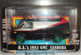 Greenlight- A-Team - BA's 1983 GMC Vandura - Chase