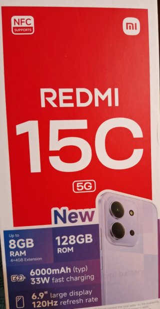 Xiaomi Redmi 15C 128GB Morado