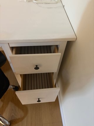 Escritorio Ikea Hemnes Blanco + silla oficina