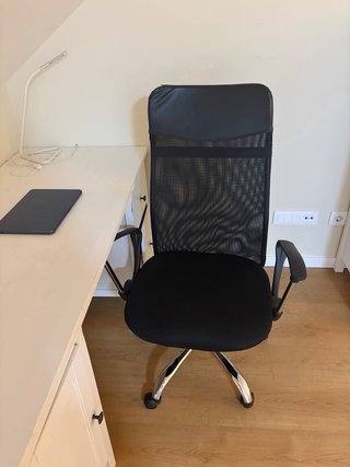 Escritorio Ikea Hemnes Blanco + silla oficina