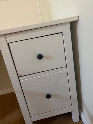 Escritorio Ikea Hemnes Blanco + silla oficina