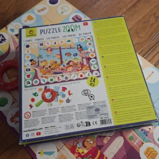 Puzzle Zoom I Pirati Ludattica con lente