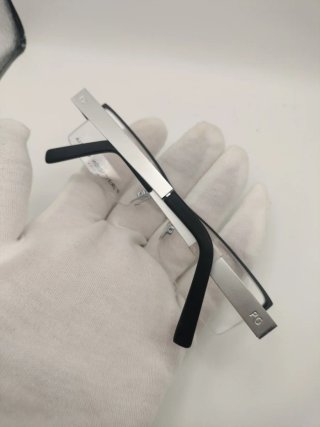 Gafas Purificación García Montura Negra y Plateada