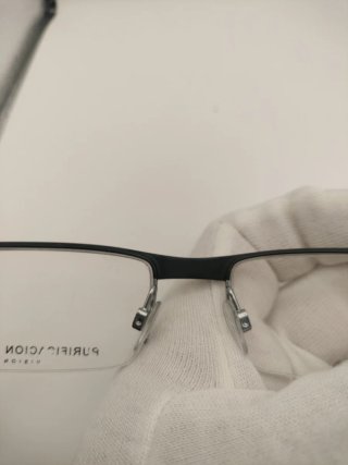 Gafas Purificación García Montura Negra y Plateada
