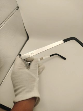 Gafas Purificación García Montura Negra y Plateada