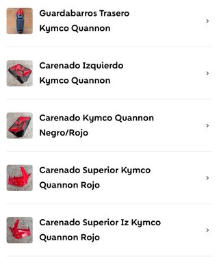 Moto Kymco Quannon 125cc Deportiva