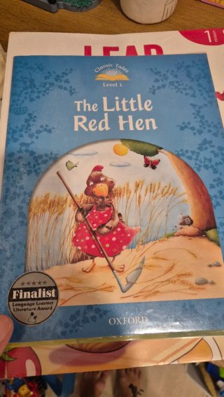 Libro de lectura en inglés the little red hen