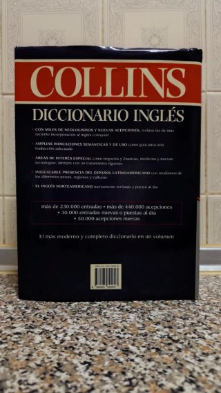 Collins Diccionario Inglés español